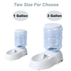 Leptzoa automatic dog feeder 3gal transparent container for easy food level monitoring