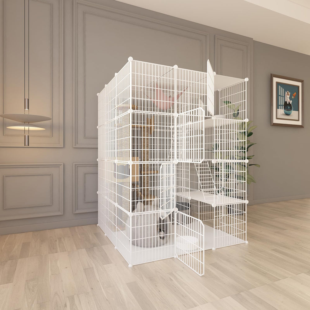 Leptzoa enclosure DIY customizable shape to fit your living space.