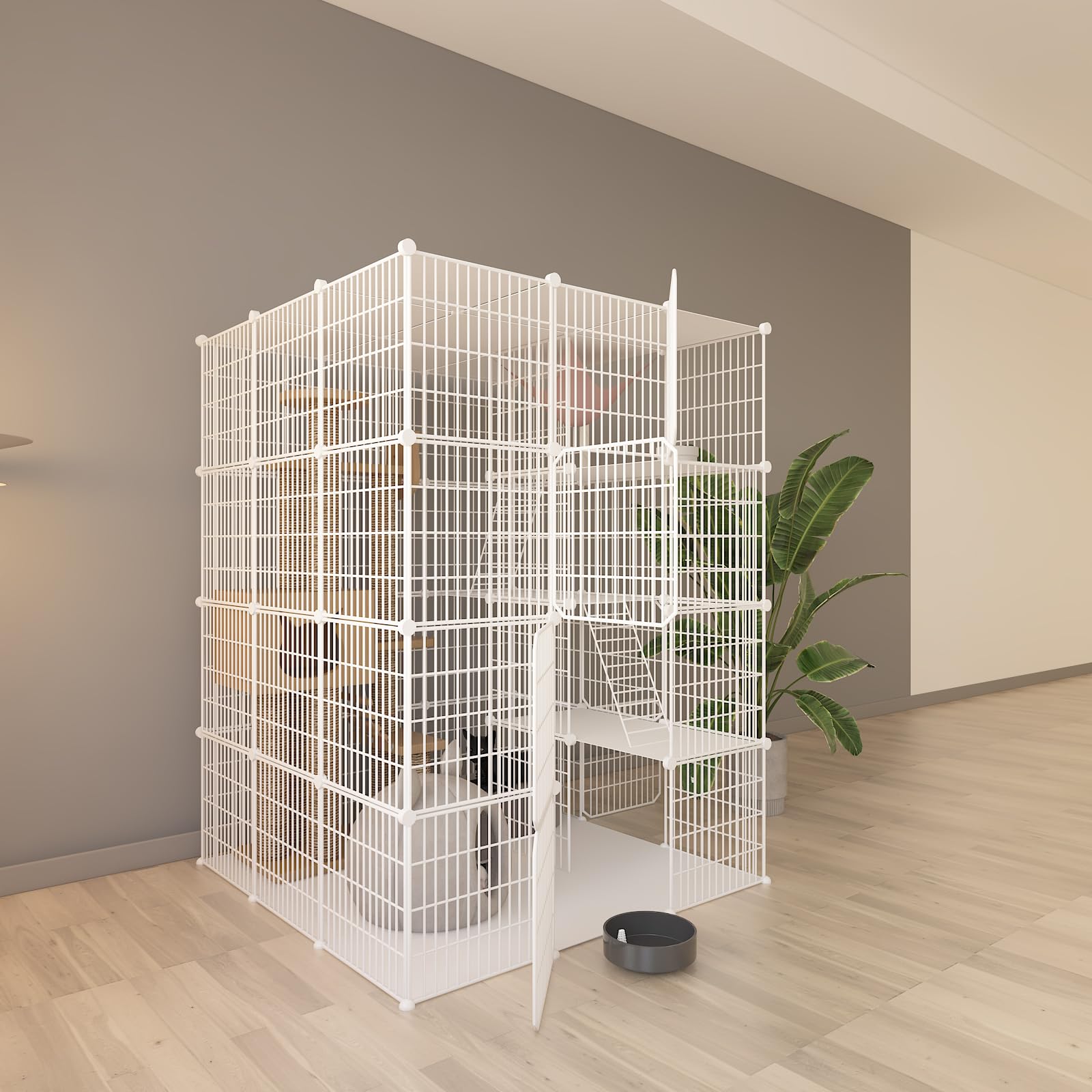 Leptzoa enclosure quick assembly with removable design for temporary or permanent setups.