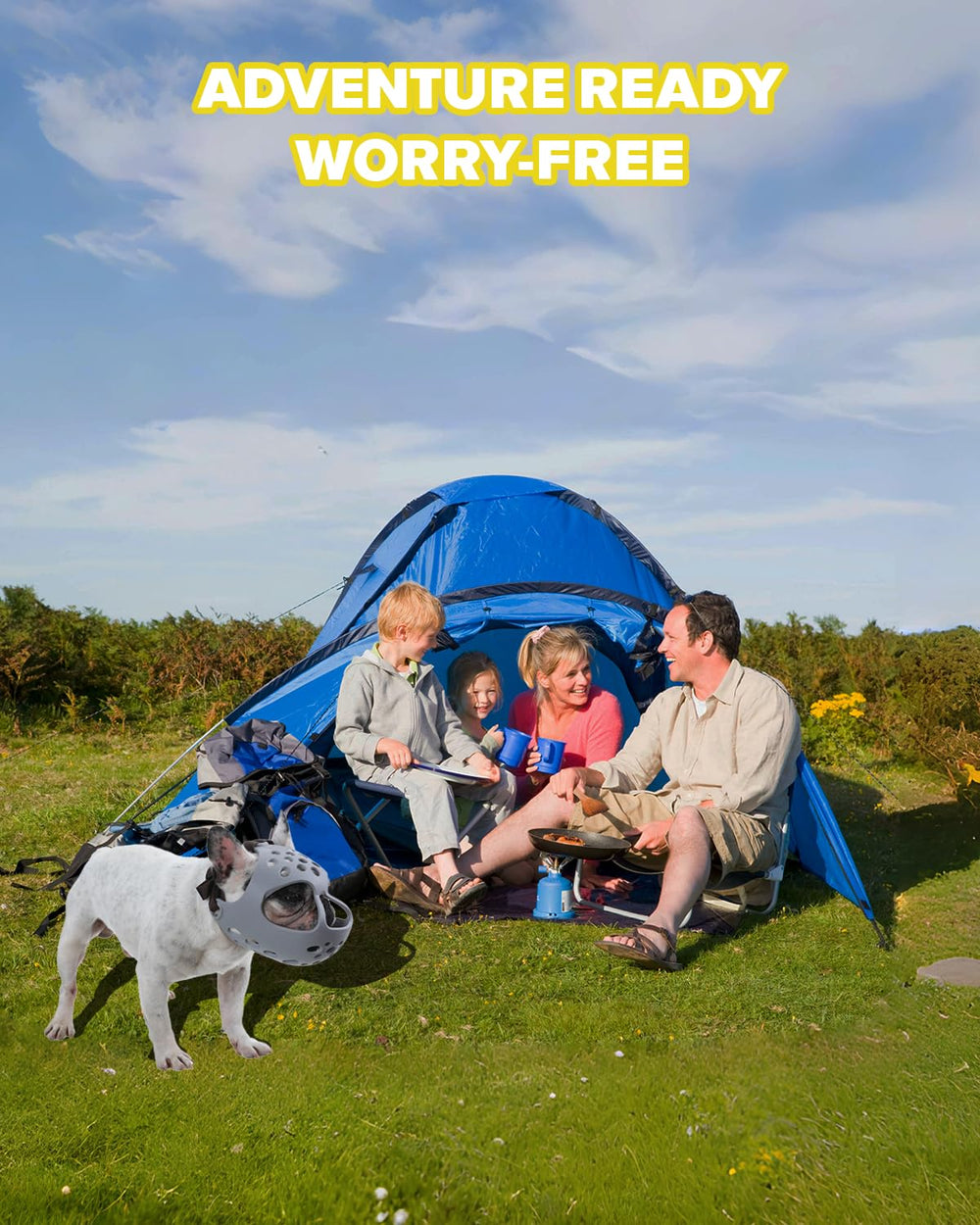 LERIKA short-snout muzzle designed for brachycephalic breeds' comfortable fit.
