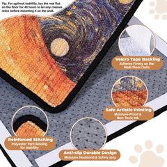 lesissmer scratcher mat protecting furniture while satisfying cats scratching instinct
