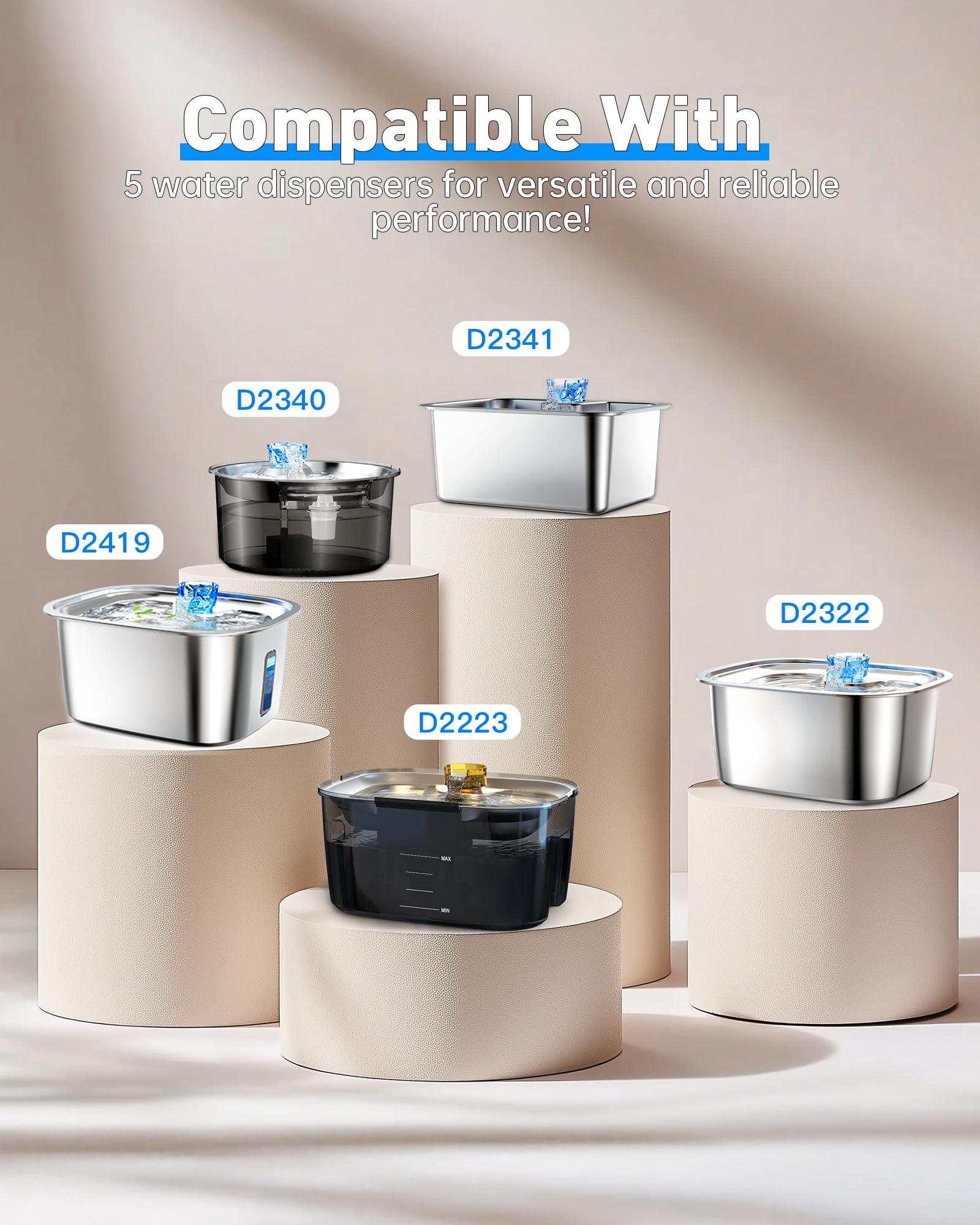 Lesotc 7-layer filtration close-up demonstrates multi-stage purification for fresher-tasting water.