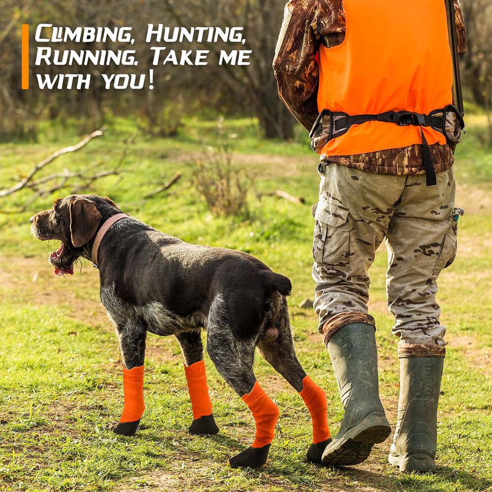 lesotc-dog-shoes durable-cover keeps paws clean during outings.
