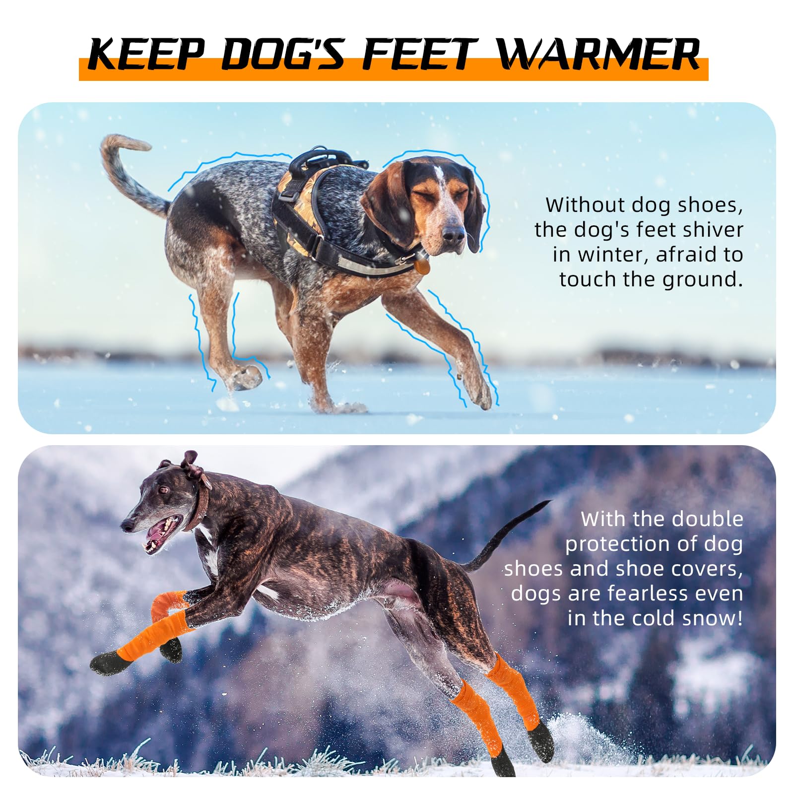 lesotc-dog-shoes non-slip-grip for slick surfaces.