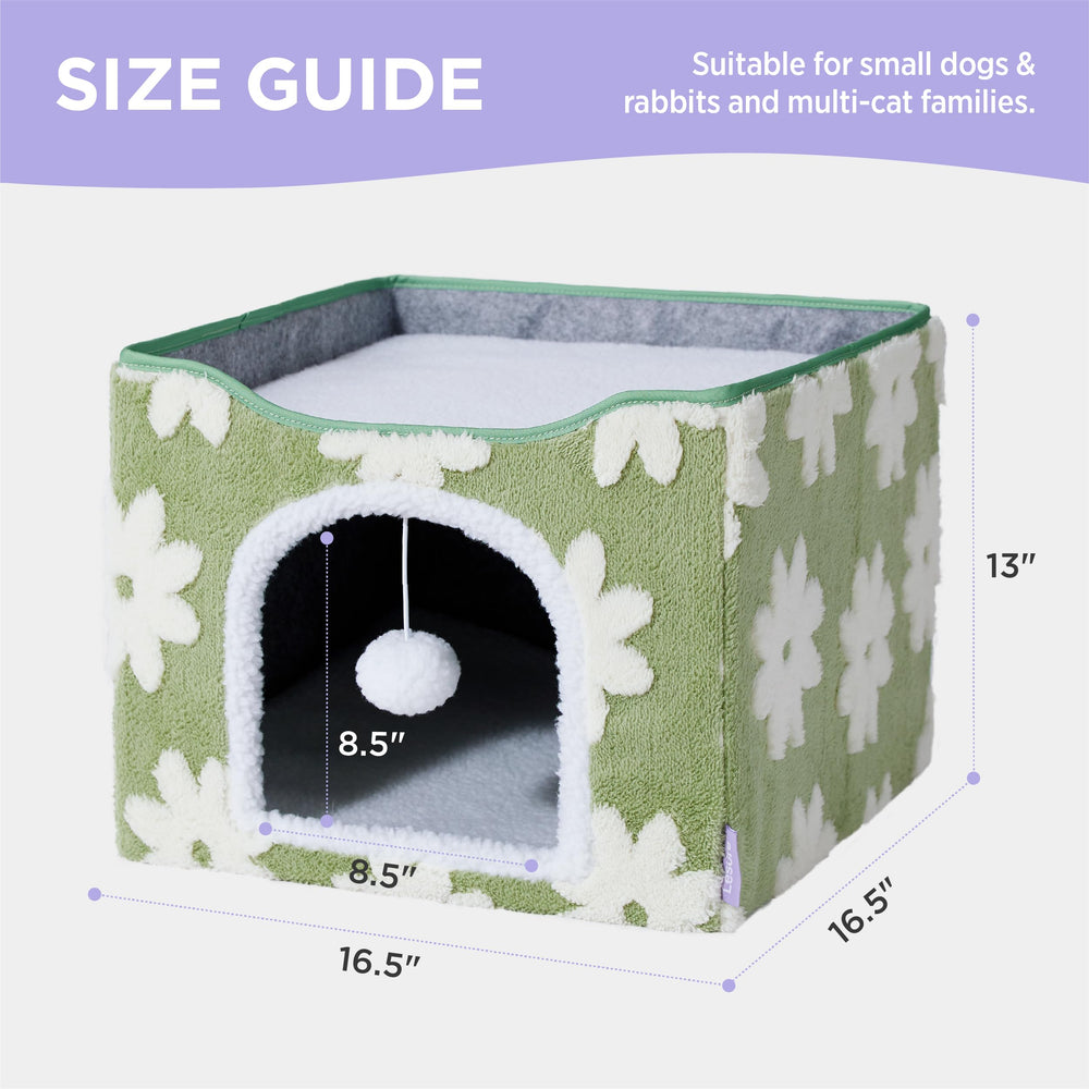 LE SURE Lesure assembly-friendly cat bed ideal for home or office.
