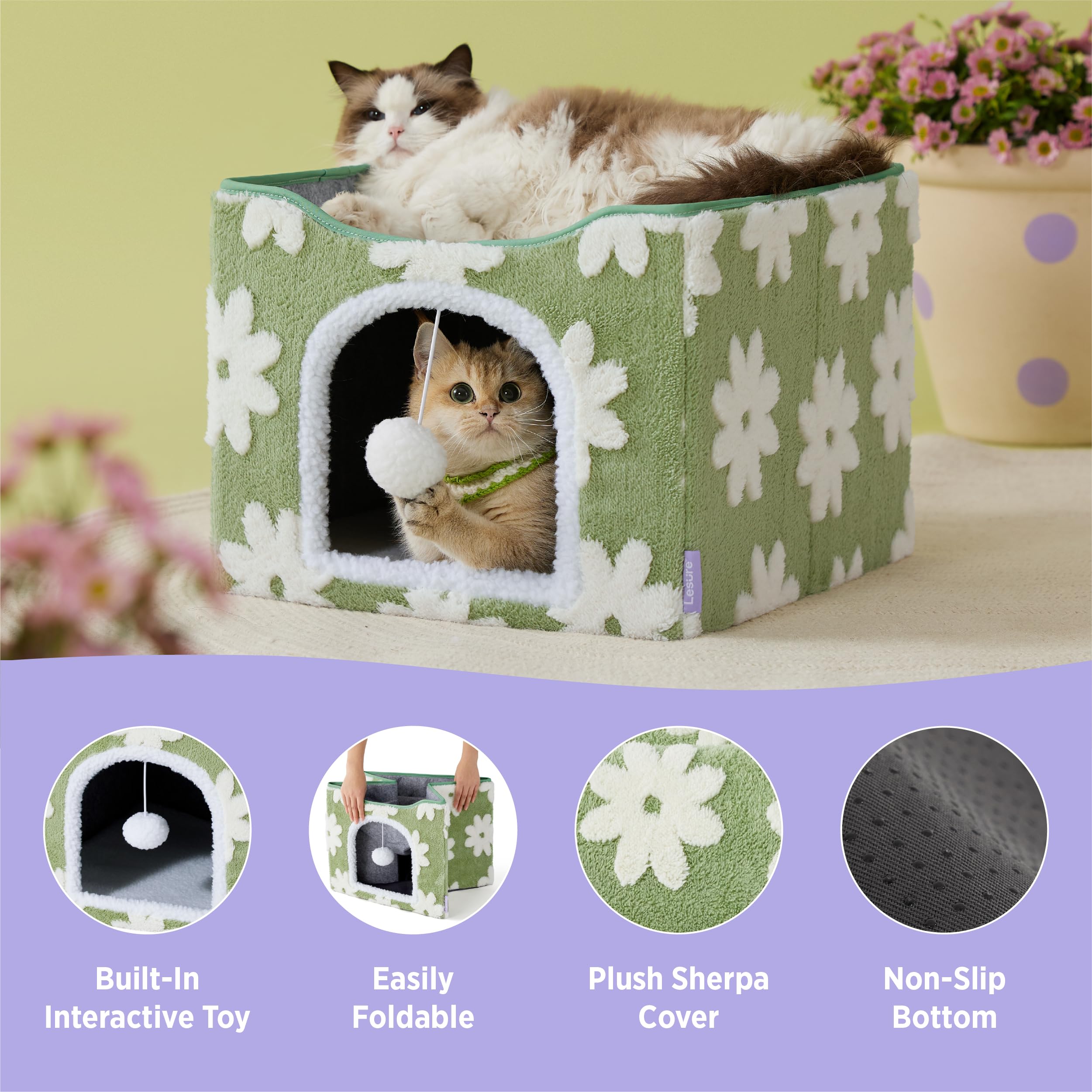 LE SURE Lesure foldable design for easy storage and travel.
