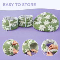 LE SURE Lesure removable inner bed is machine washable for easy cleaning.