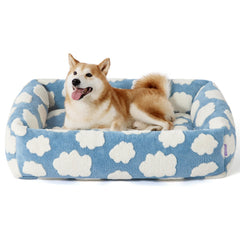 LE SURE cute dog bed large dog orthopedic sofa offers elevated support for comfortable sleep