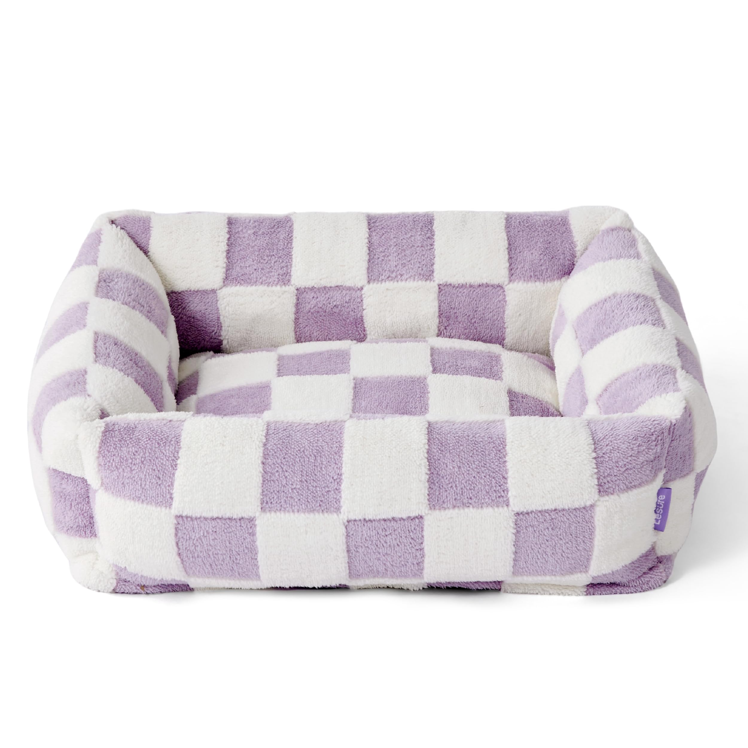LE SURE dog bed in living room complements cozy home décor