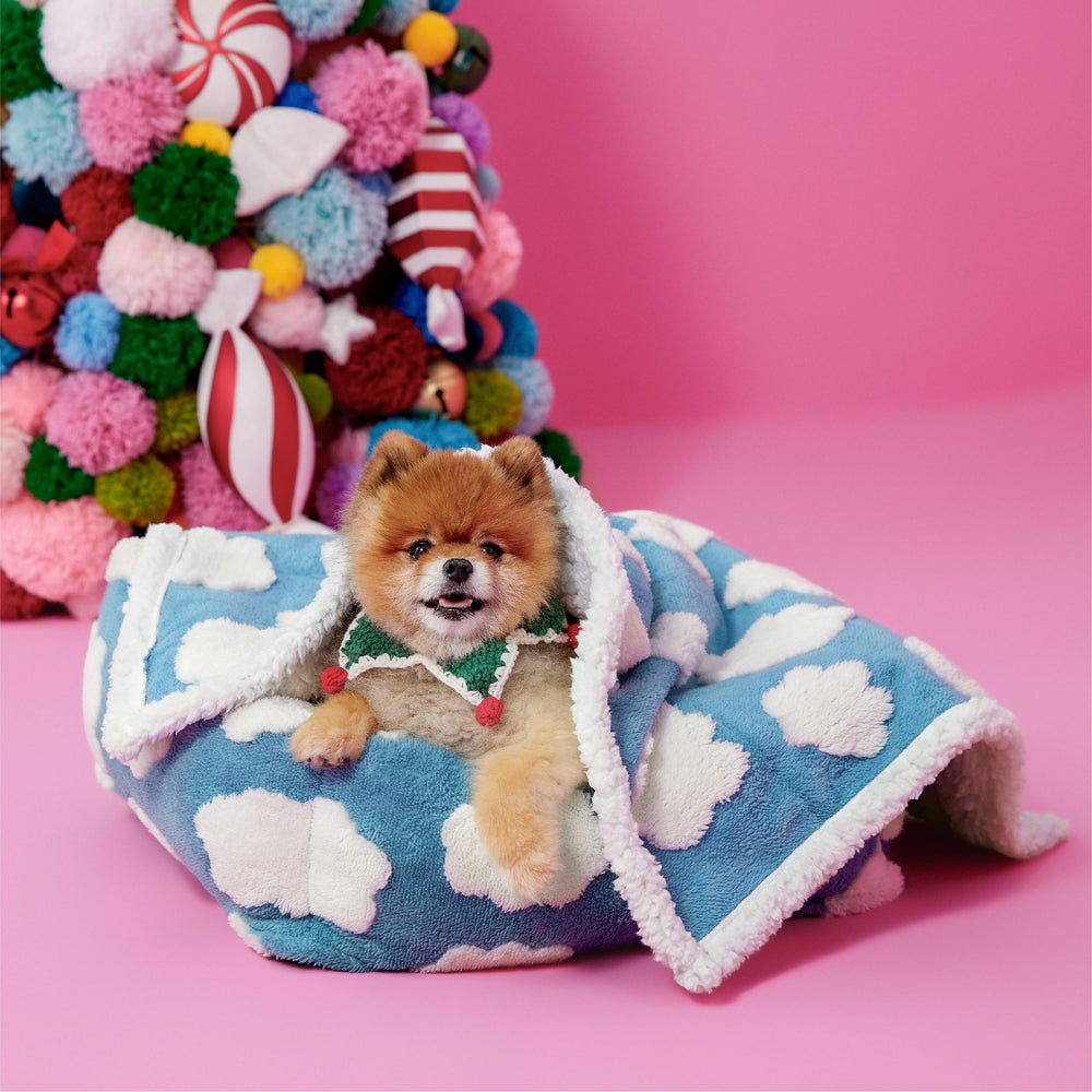 LE SURE easy-clean machine-washable blanket simplifies cleanup.