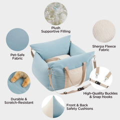 LE SURE Lesure memory foam filling close-up highlighting plush comfort.