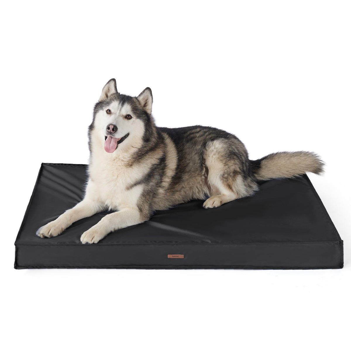 LE SURE outdoor waterproof dog bed with egg crate foam for comfort outdoors