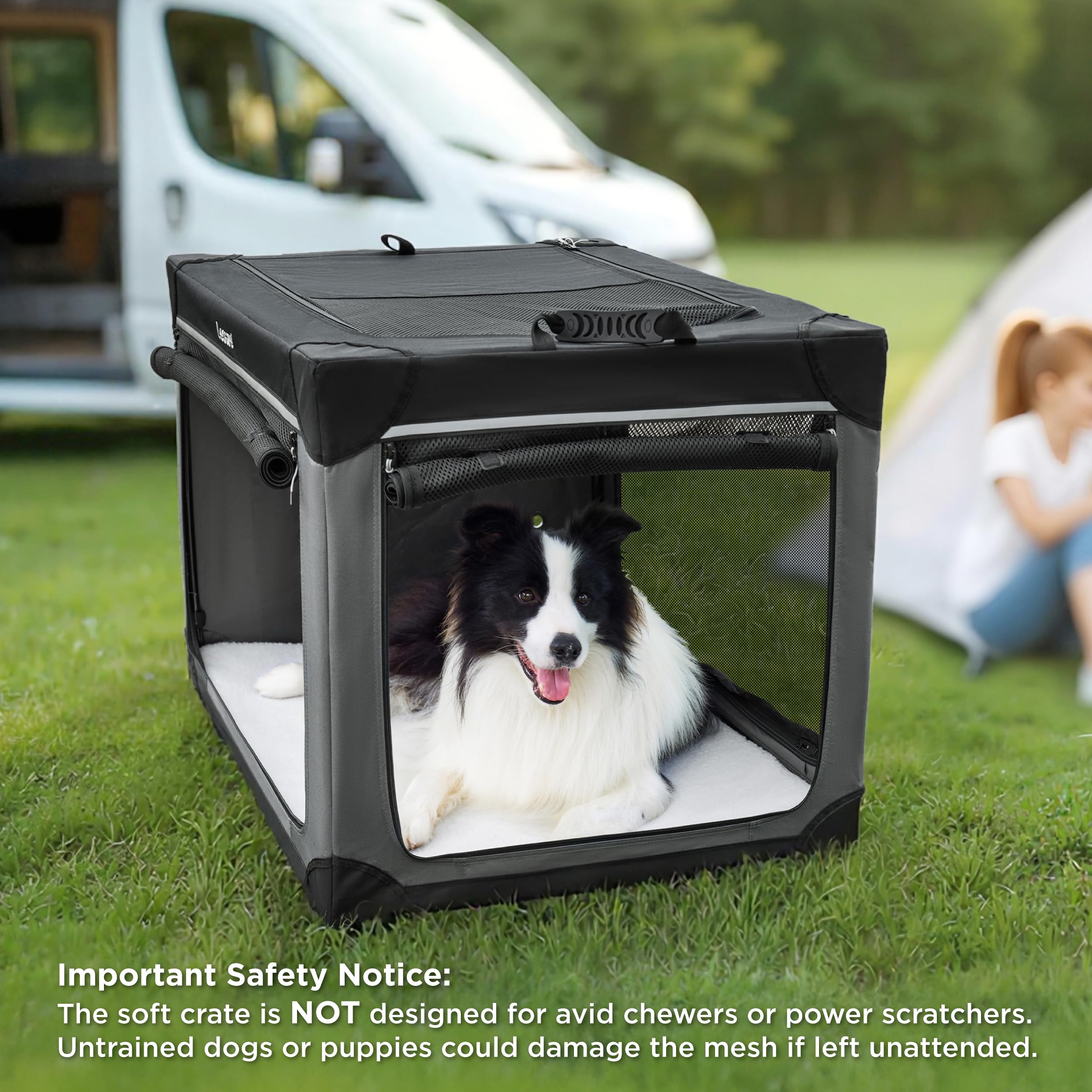 LE SURE Lesure 36in removable mat is machine washable for quick refresh