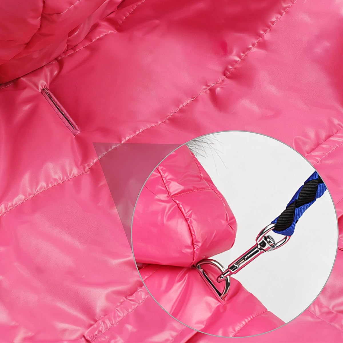 LESYPET cozy cotton lining adds extra warmth for senior pets