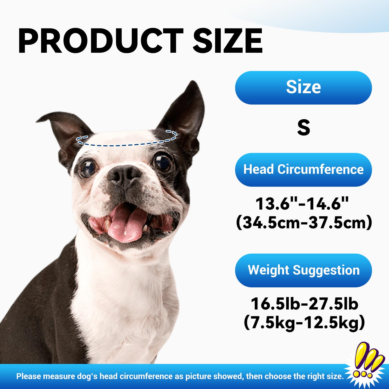 LESYPET dog helmet with clear visor image illustrating eye protection on sunny trips