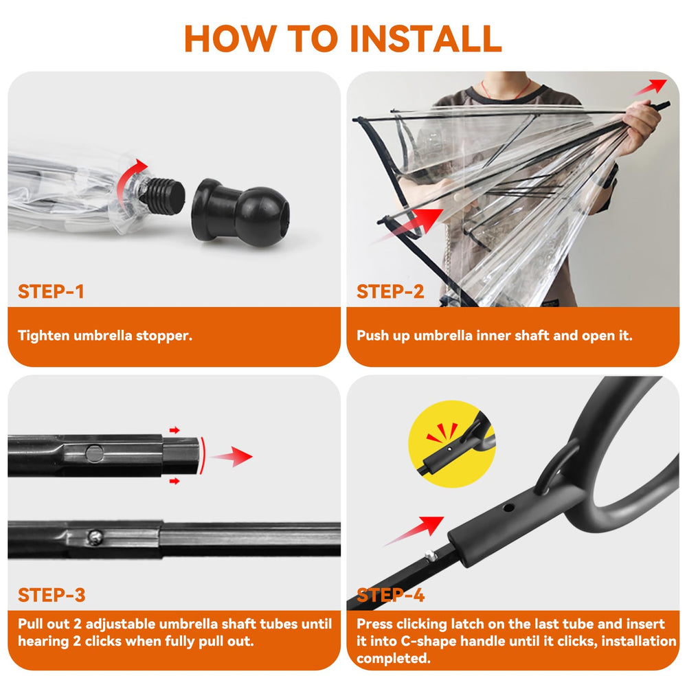 LESYPET installation steps show quick setup for daily walks.