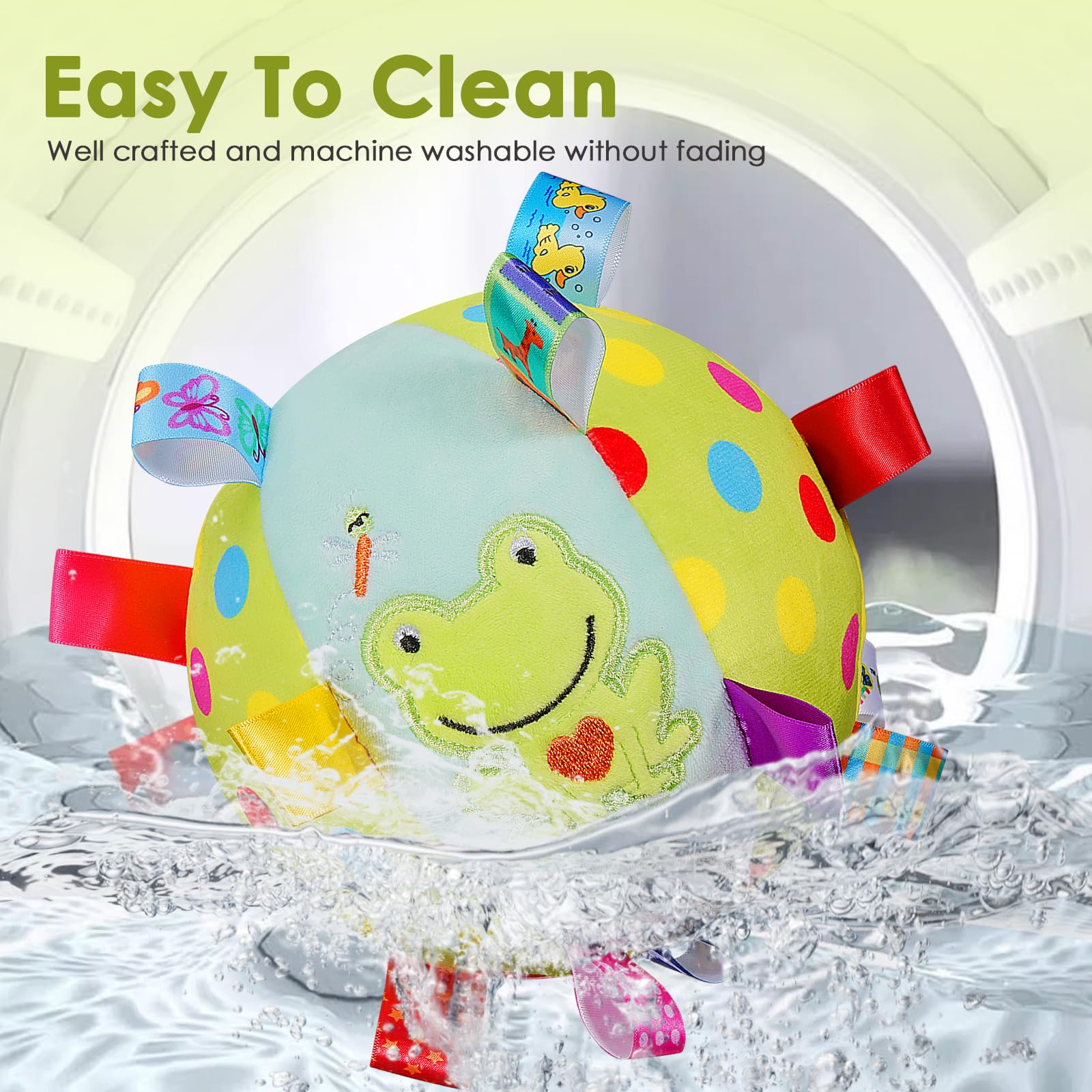 Letalong plush toy is durable and machine-washable for easy cleaning.