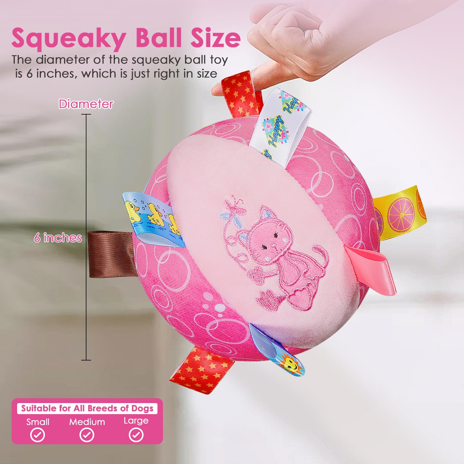 Letalong soft plush material close-up emphasizes gentle chewing comfort.