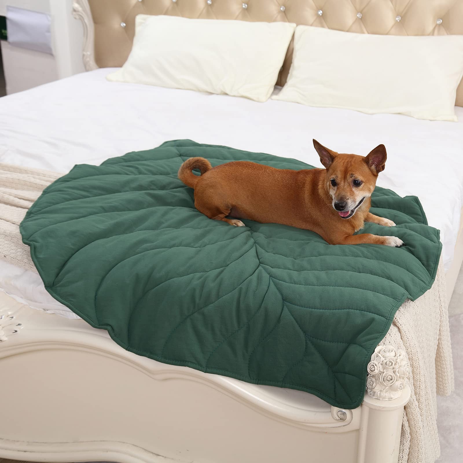 Letalong blanket air dries after washing to maintain softness.