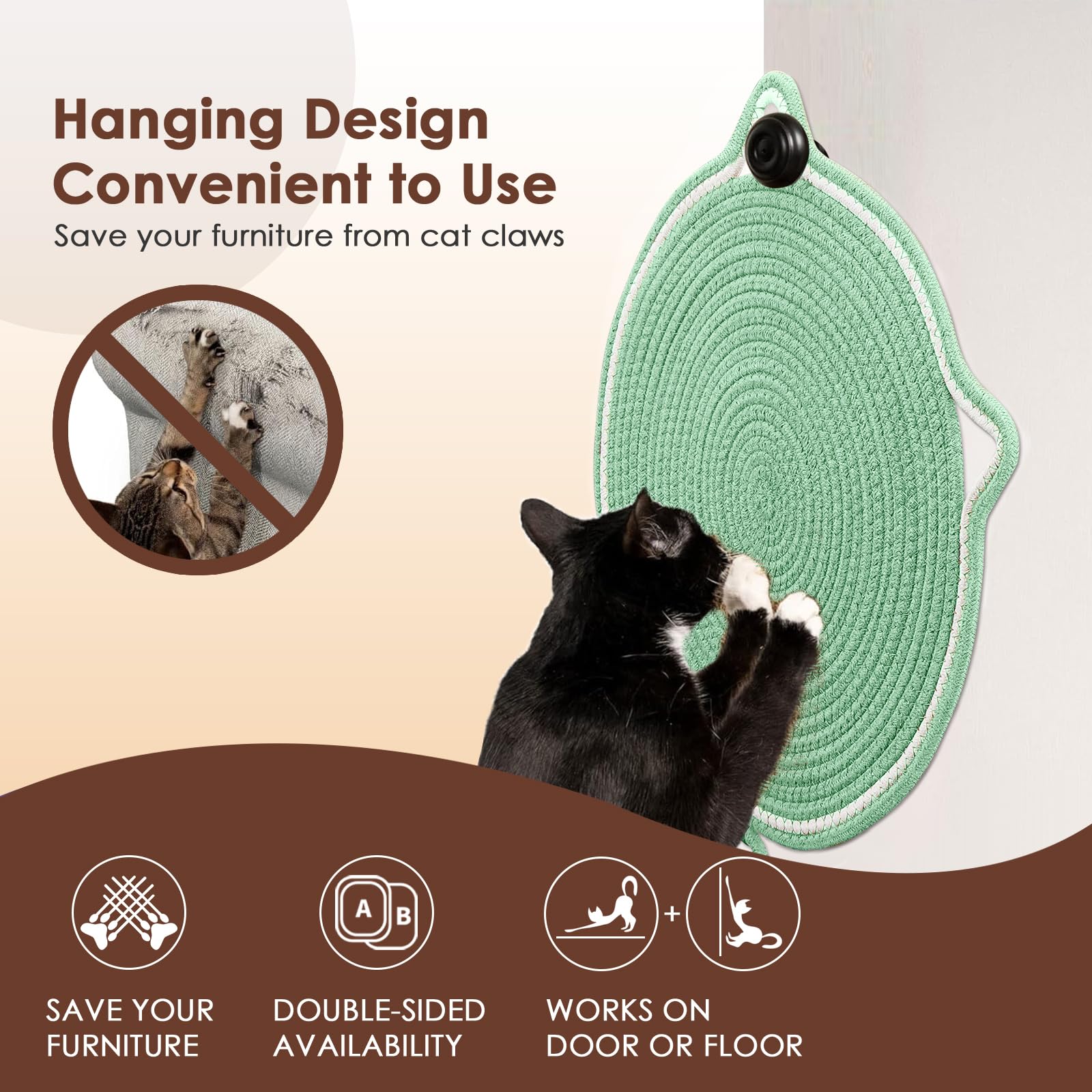 Letalong woven cotton rope texture closeup reveals durable eco-friendly materials