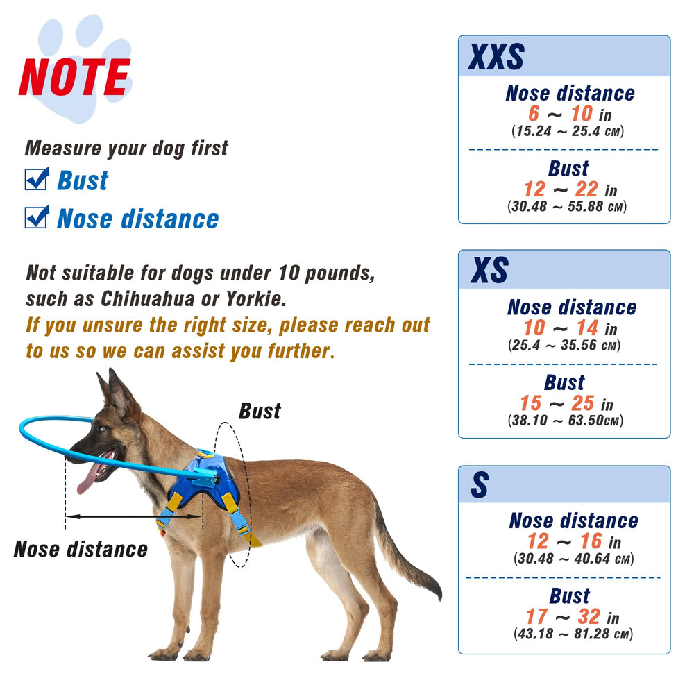 LetPetRun halo dog collar closeup emphasizes soft knit fabric and secure fit.