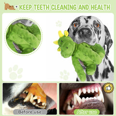 Letsmeet Juguete interactivo para perro, juego de tira para fortalecer vínculo.