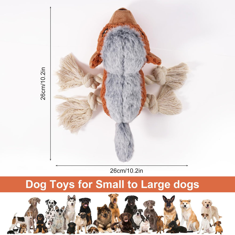 Letsmeet juguete apto para perros grandes y pequeños, ideal para hogares múltiples.