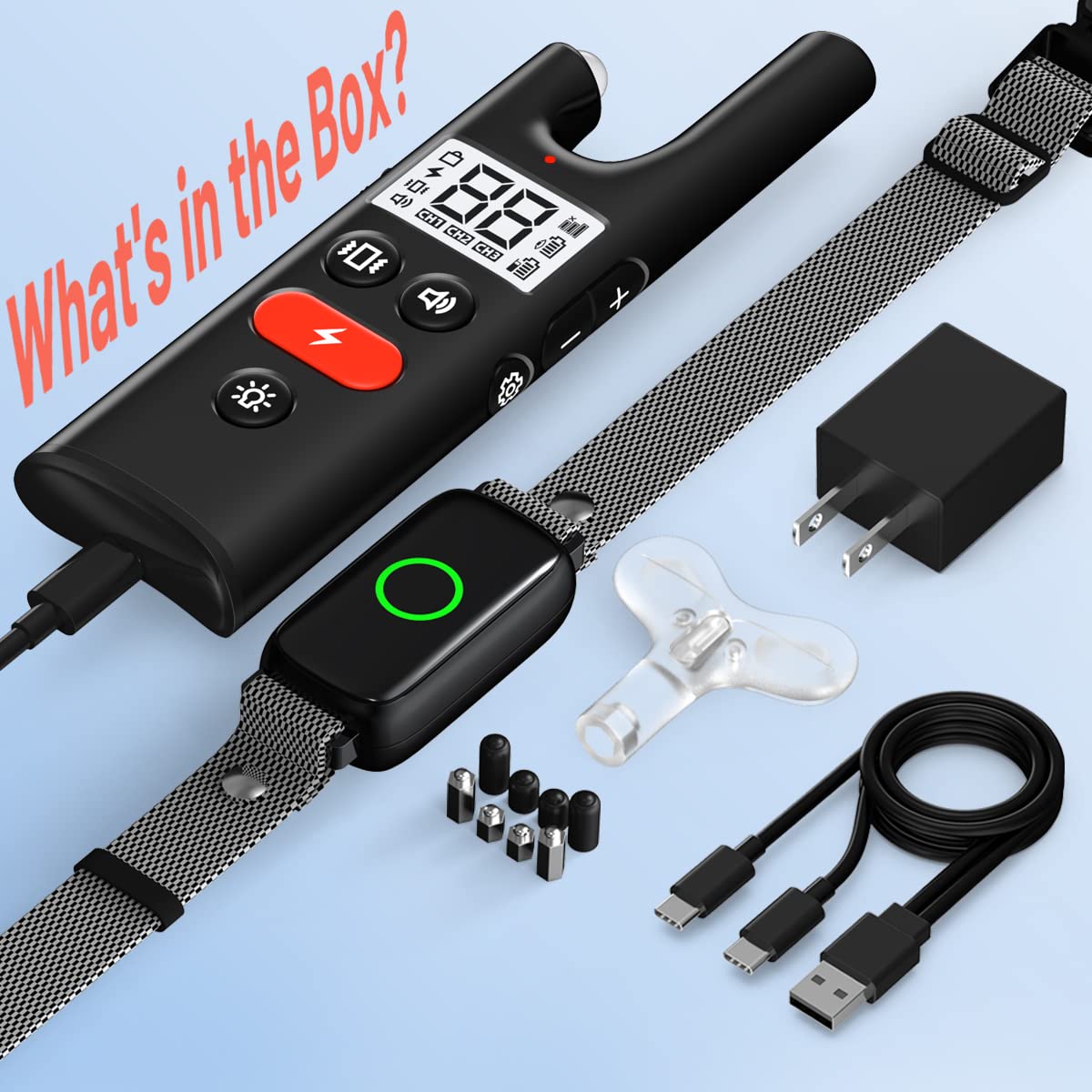 LetsWill dog training collar four training modes for versatile guidance