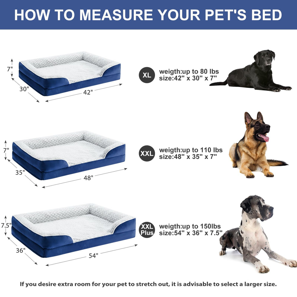LEXTRO anti-slip bottom ensures bed stays in place during restless sleep