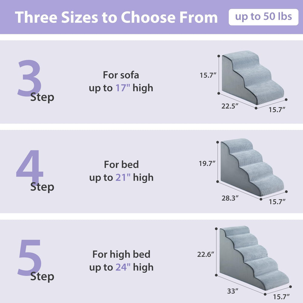 LEXTRO dog stairs machine washable cover for easy cleaning after outdoor adventures.