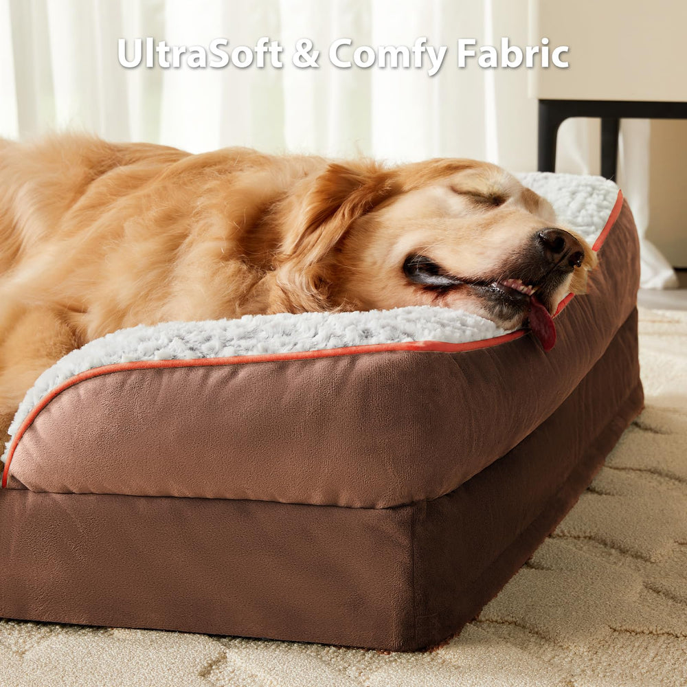 LEXTRO XXL bed features anti-slip bottom for secure placement on floors