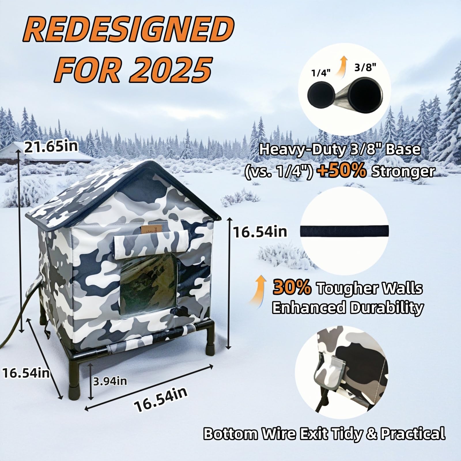 Lfokd sturdy frame with stakes provides wind stability and safety outdoors.