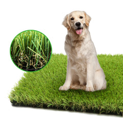 LGR SHINE dog grass turf for 5x10ft patio ideal for outdoor training.
