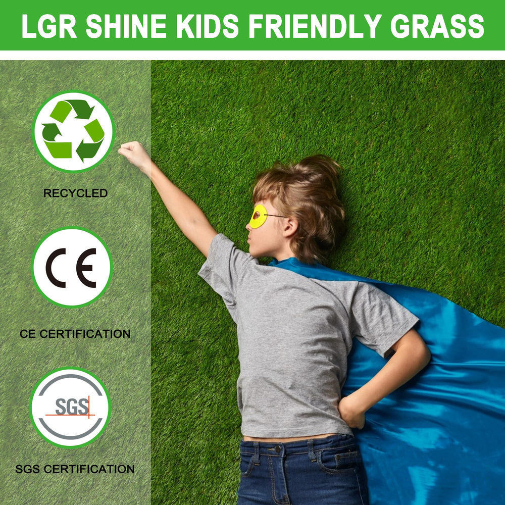 LGR SHINE drainage-backed turf enables quick urine drainage and cleanup.