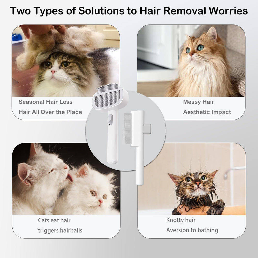 LGYJQTCMG 420 stainless steel and ABS plastic ensure durable pet grooming.