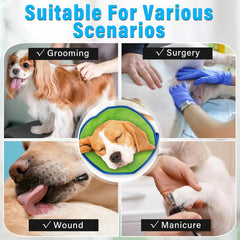 LH NTGR breathable edges keep pets cool during recovery.