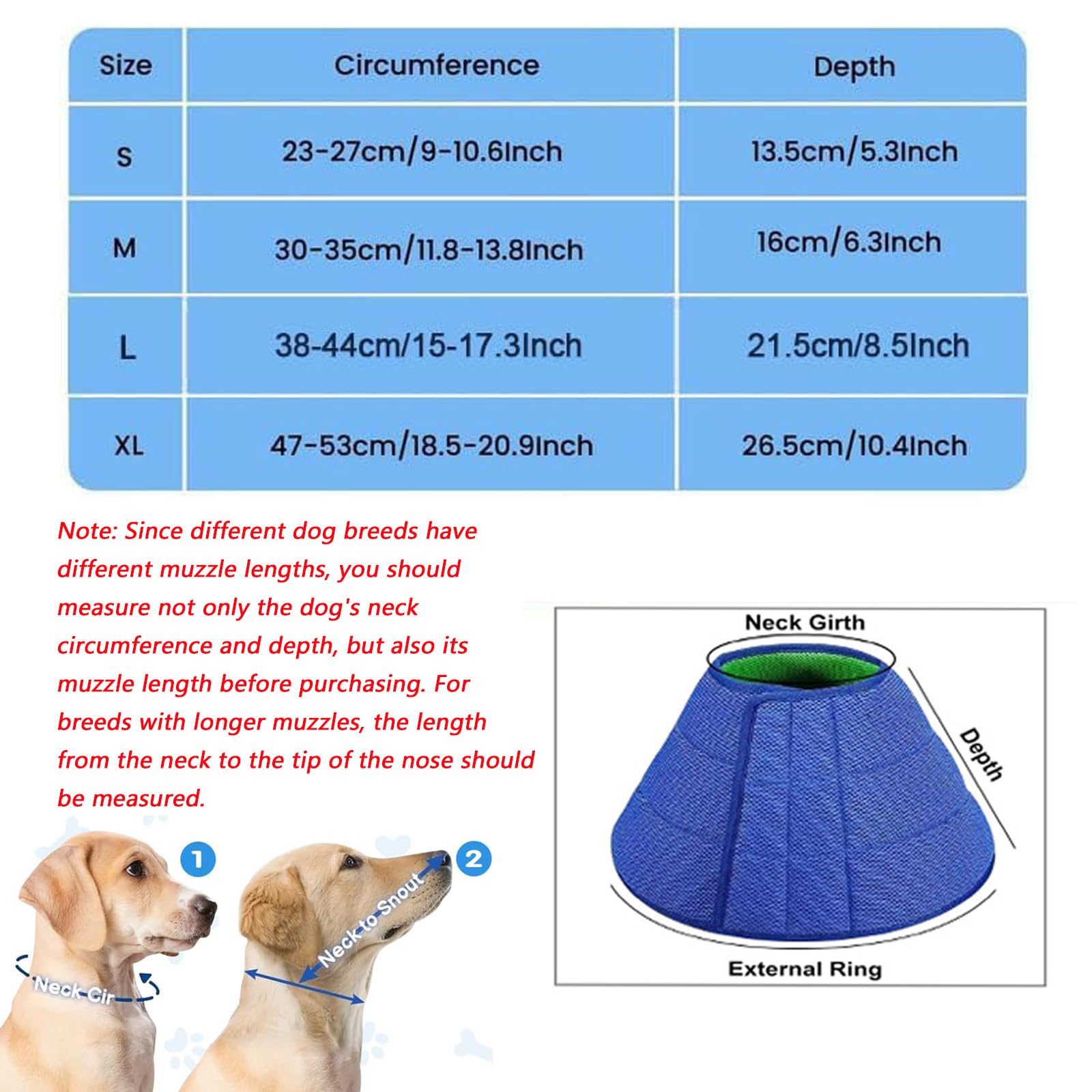 LH NTGR cone with velcro adjustment provides a secure customizable fit.