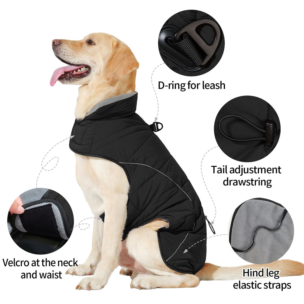 LIANZIMAU coat reflective strips enhance visibility during dawn or dusk