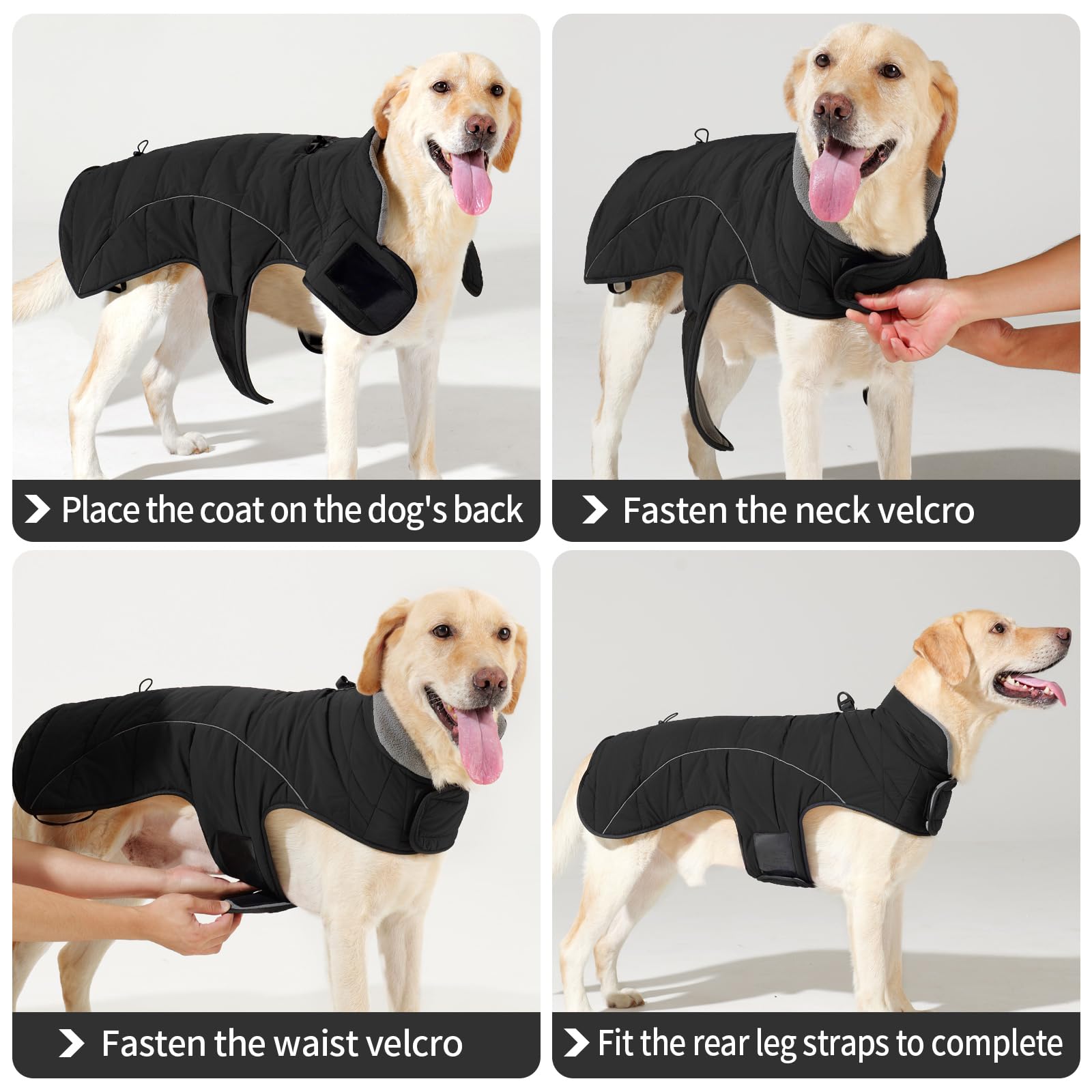 LIANZIMAU waterproof windproof outer shell protects against rain and wind