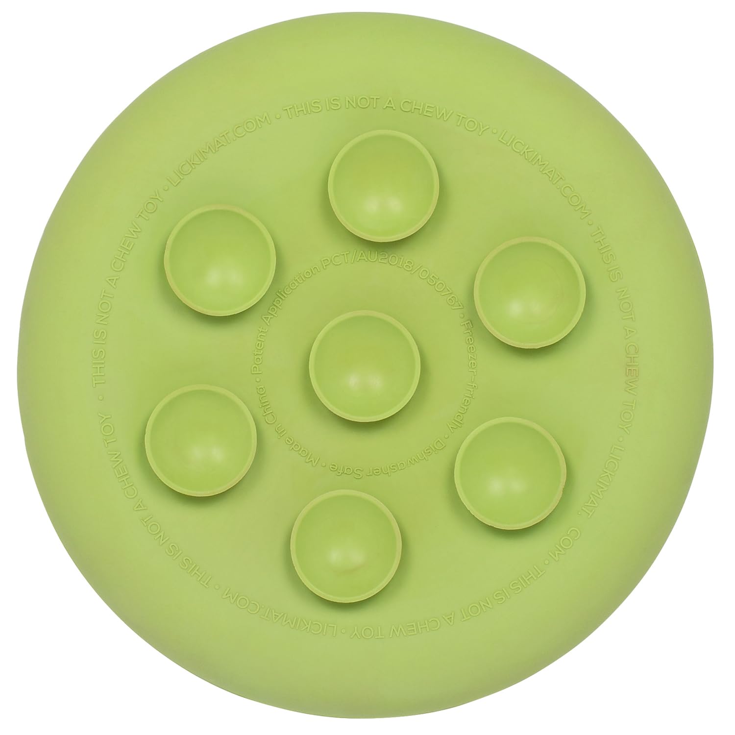 LickiMat UFO uso vertical y horizontal para sesiones de lamido en casa.