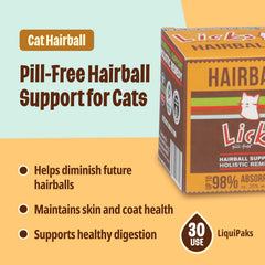 Licks Pill Free beeswax-cod-liver-oil supplement bottle promotes healthy skin and coat.