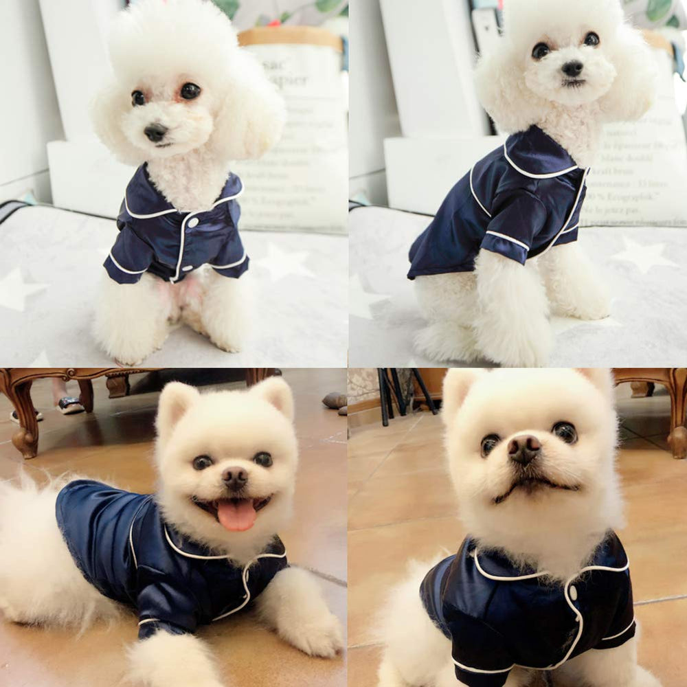 Lifeunion polyester-blue fabric highlights soft material for gentle pet wear.