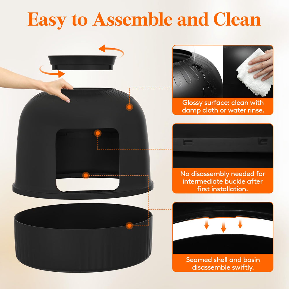 Lifewit rotatable flowerpot design enables flexible placement and stable setup