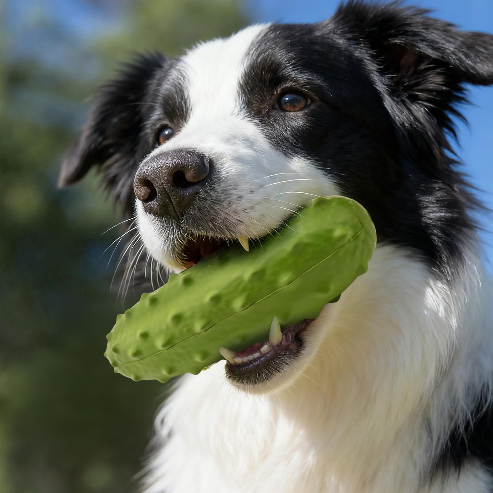 LIFLIX 2pcs durable squeaky dog toys ready for playful sessions.
