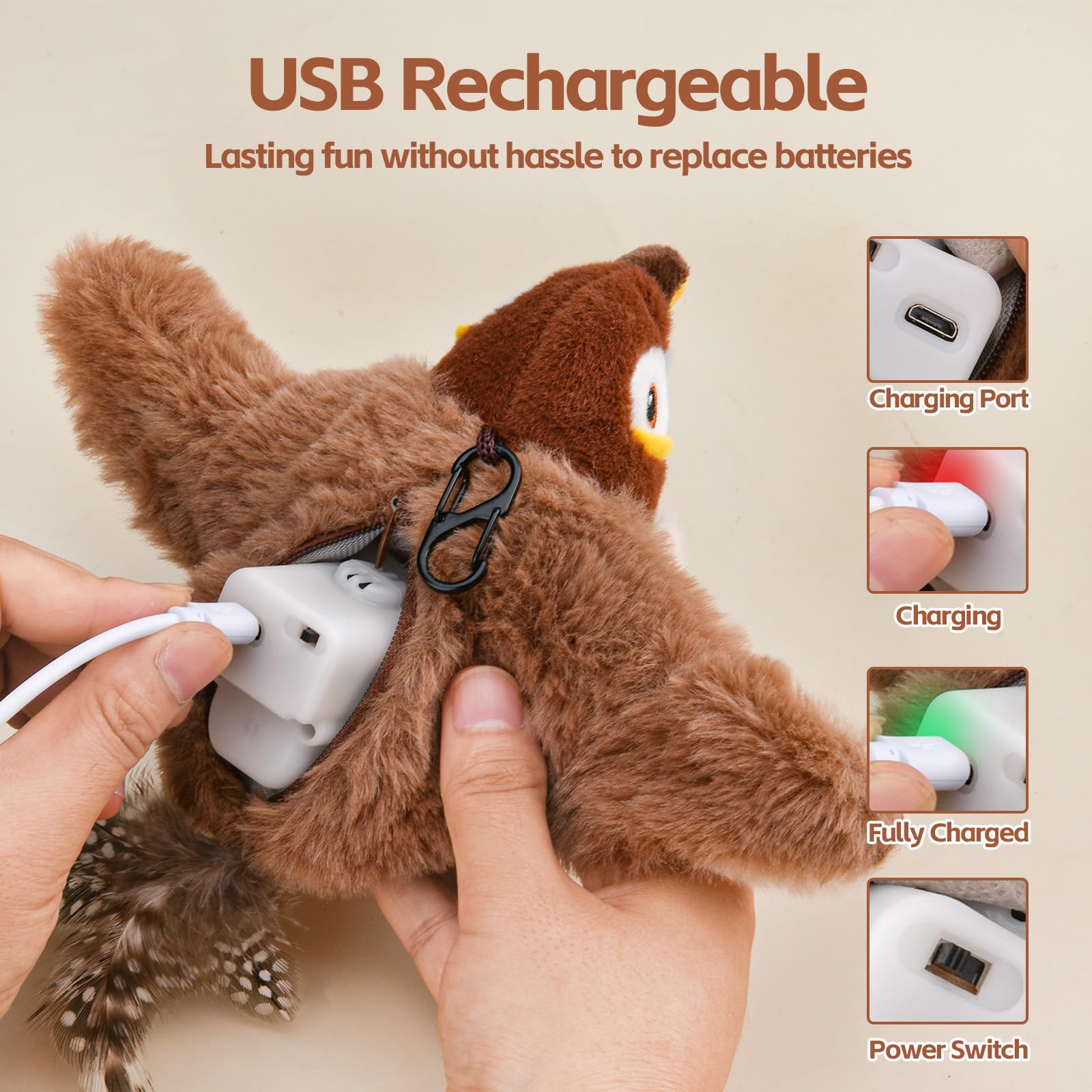 LIFLIX Easy-hang hook and elastic rope enables versatile hanging setups