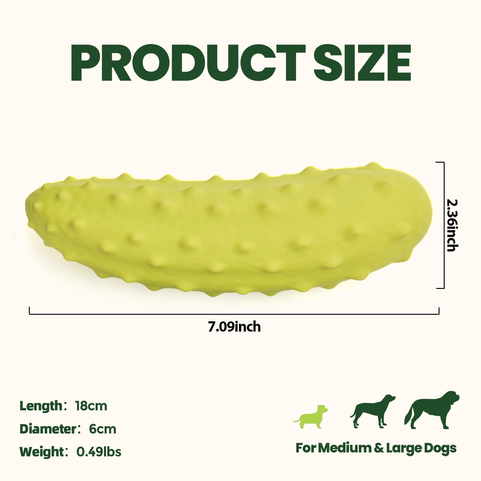 LIFLIX natural rubber durable dog chew toy withstands aggressive chewers.