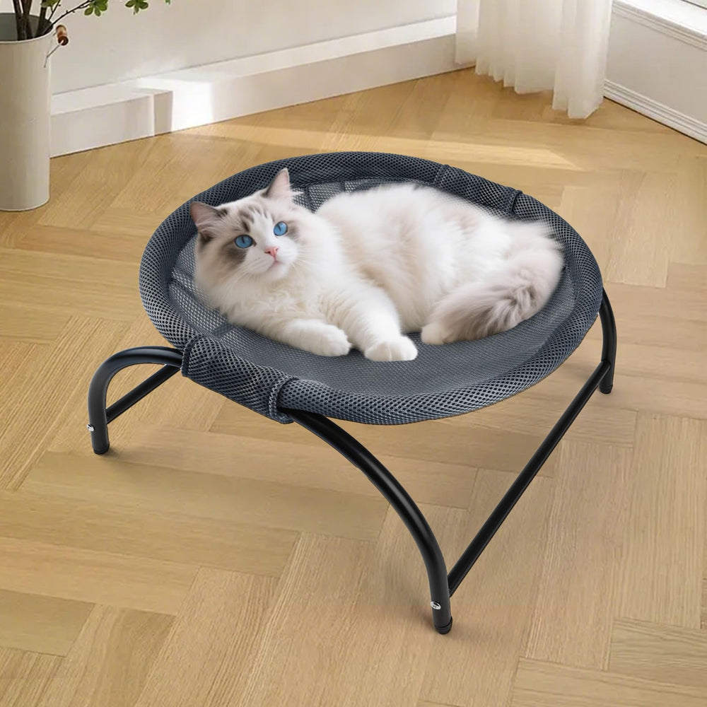 LIFLIX Raised Cat Hammock Bed easy assembly and quick setup for busy homes.
