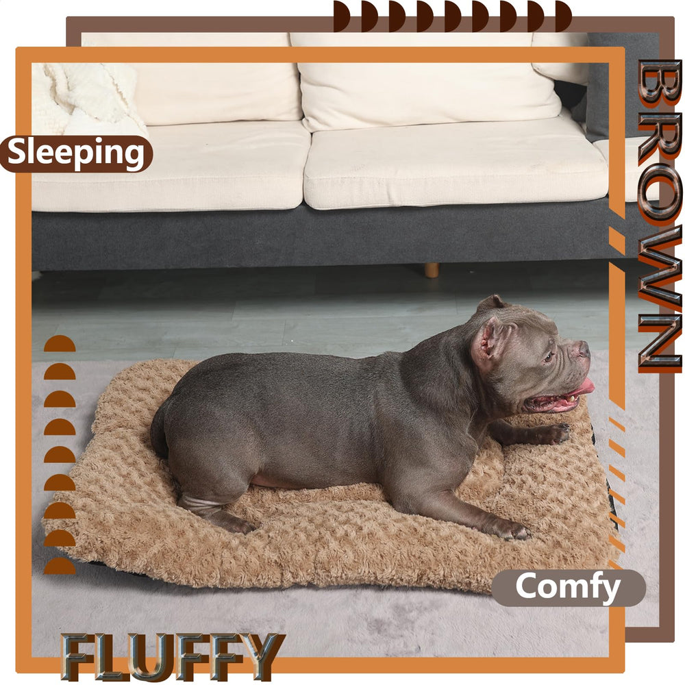 LIGENZ dog crate pad large-dog crate use suitable for big breeds.