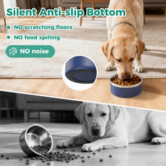 LIHONG ABS-shell bowl blue demonstrates durable outer shell for everyday use.