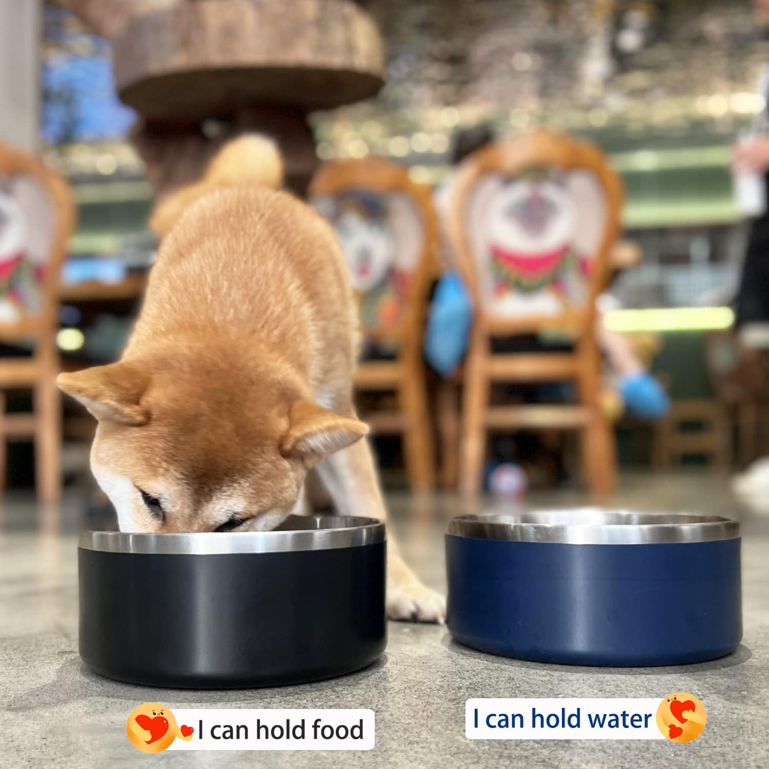LIHONG odor-resistant stainless steel bowl maintains fresh feeding experience.